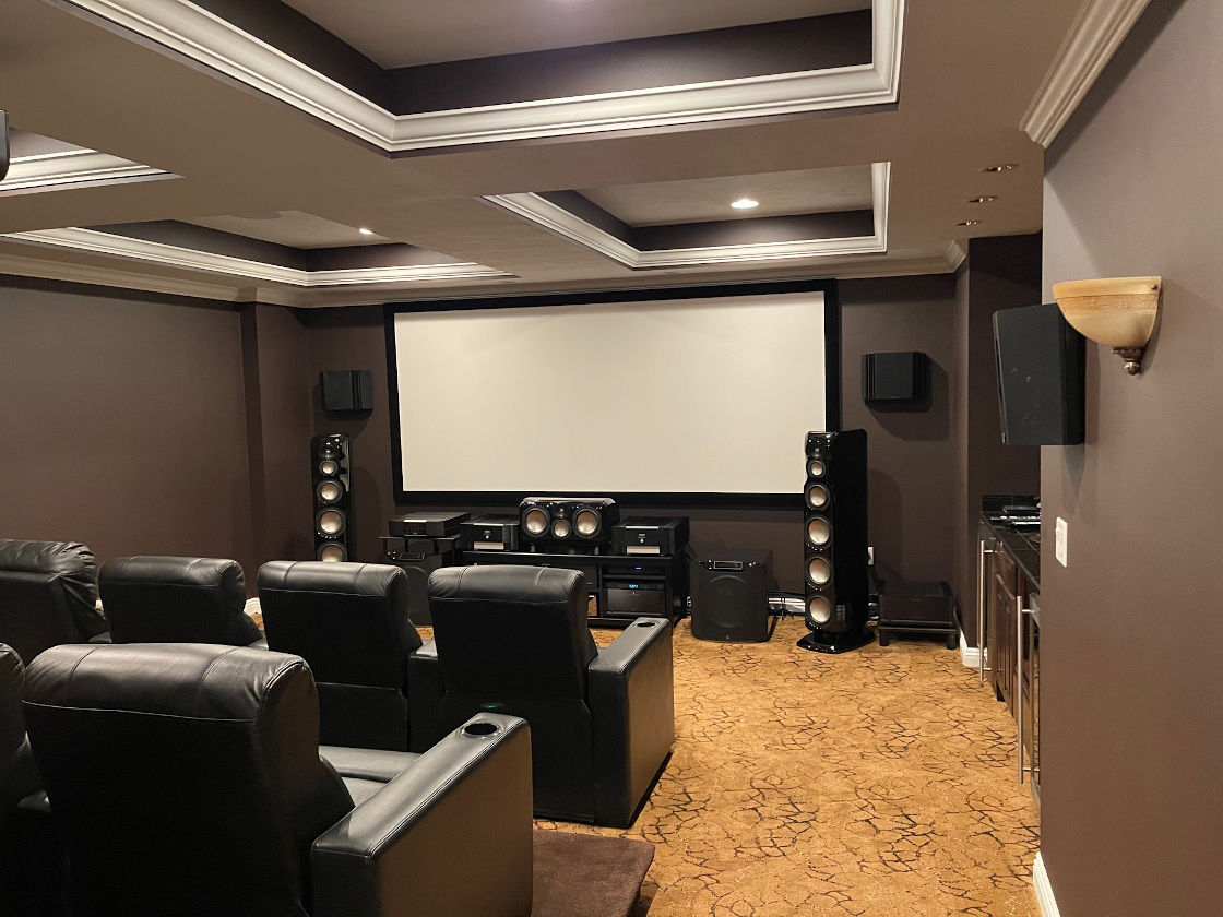 Theater Room Installation